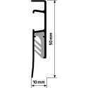 Artiteq InfoRail zwart in Bulk - per 4 - 6 of 12 stuks