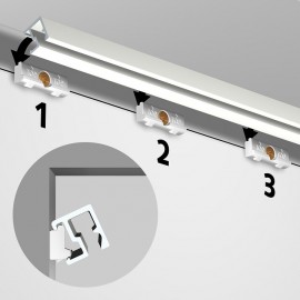 Artiteq Contour Rail (niet plafondaansluitend)