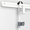 Artiteq J-Rail Classic Plus wit en alu in Bulk - per 5 stuks