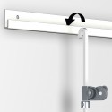 Artiteq J-Rail Classic Plus wit en alu in Bulk - per 5 stuks