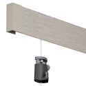 Artiteq Click Rail Pro wit en alu in Bulk - per 5 stuks