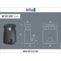Artiteq 1,0mm Zelfremmende Micro Haak - 10kg - per 10 stuks