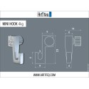 Artiteq Mini Haak - 4kg - per 25 stuks