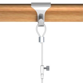 Artiteq 2,0mm Perlondraad met Lus glashelder - per 10 stuks