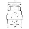 Artiteq 2,0mm Zelfremmende Micro Grip Lock - 20kg - per 10 stuks