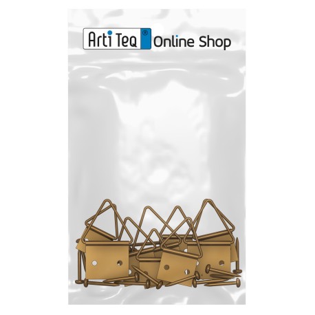 Artiteq Accessoires 12 klapogen in 3 afmetingen - per 10 zakjes Artiteq Accessoires 12 klapogen in 3 afmetingen - per 10 zakjes