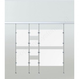 Artiteq display-it e-clip los - aluminium