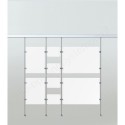 Artiteq display-it e-clip los - aluminium