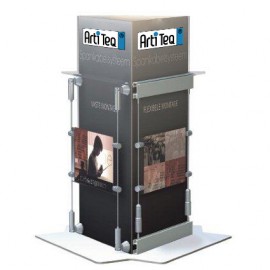 Artiteq Staaldraad Set 2.0mm - 4 meter incl. schroeven & pluggen - per 2 stuks