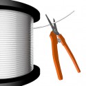 Artiteq 2,0mm Perlon draad - niet knoopbaar - 100m - per stuk