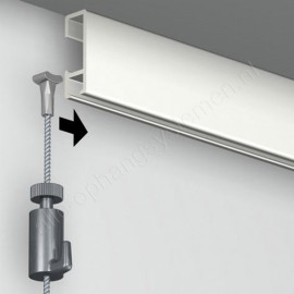 Artiteq staaldraad solid met slider