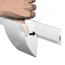 Artiteq Info Rail Storage Clip - in 2 kleuren - per 3 stuks
