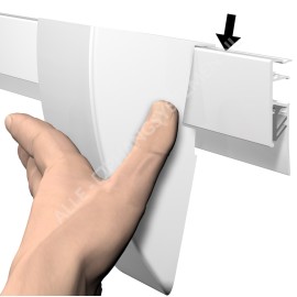 Artiteq Info Rail Storage Clip - in 2 kleuren - per 3 stuks