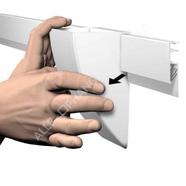 Artiteq Info Rail Storage Clip - in 2 kleuren - per 3 stuks