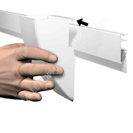 Artiteq Info Rail Storage Clip - in 2 kleuren - per 3 stuks