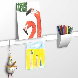 Artiteq Info Rail Storage Clip - in 2 kleuren - per 3 stuks
