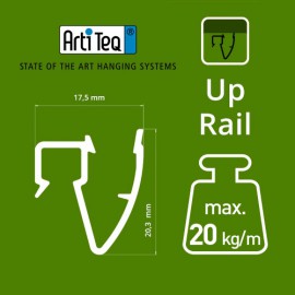 Artiteq Up Rail Plafond Clip - per 50 stuks