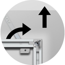 Artiteq Back Frame ophang en veiligheids schijfjes - per stuk