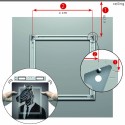 Artiteq Back Frame Insteek hoek - per stuk