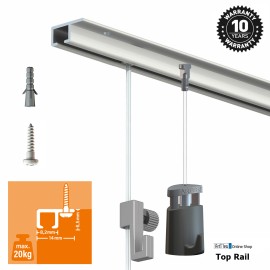 Artiteq Top (Plafond) Rail - per 10