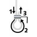 Artiteq Lus Maker vernikkeld (met 2 inbus schroefjes) - 10kg - per 25 stuks