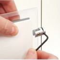Artiteq Display-It Schroefklem enkel 3-6mm - per 10 stuks