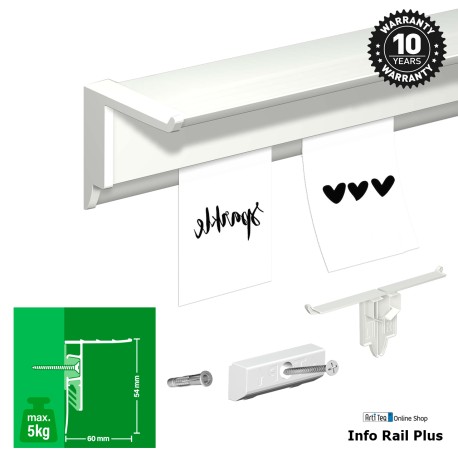 Artiteq Info Rail+ in Bulk per 4 stuks Artiteq Info Rail+ in Bulk per 4 stuks